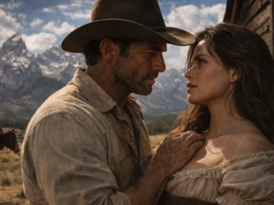 You’ve Never Met a Man My Size Let Me Show You How It’s Done, the Lone Cowboy Whispered to the Widow
