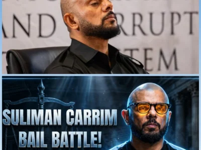 SULIMAN CARRIM FIGHTS FOR BAIL! LAWYER WARNS OF HEART ATTACK RISK